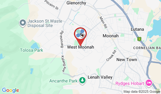 West Moonah google map