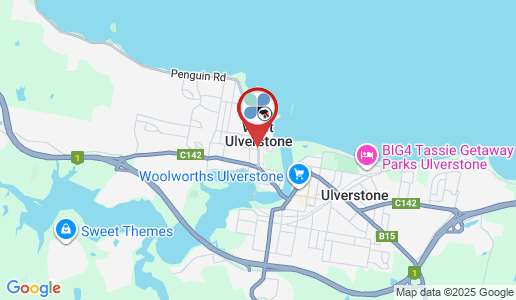 West Ulverstone google map