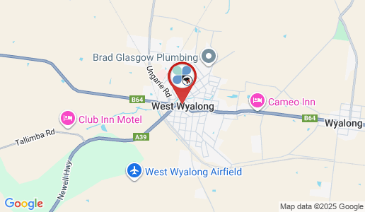 West Wyalong google map