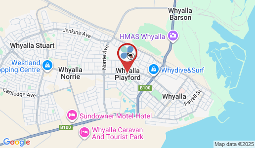 Whyalla Playford google map