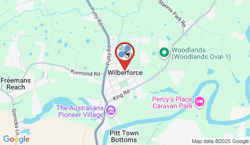 Wilberforce google map