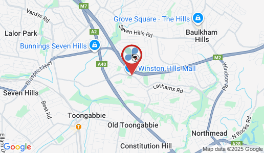 Winston Hills google map