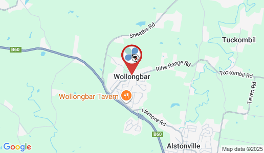 Wollongbar google map