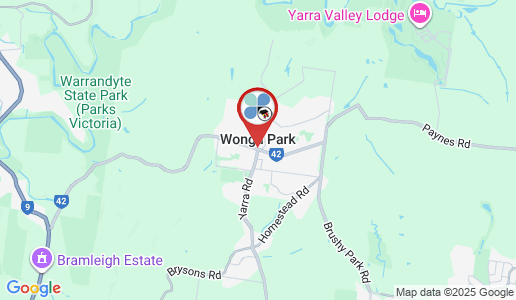 Wonga Park google map