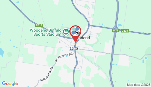 Woodend google map