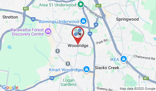 Woodridge google map
