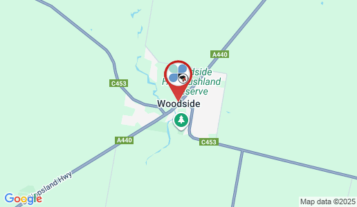 Woodside google map