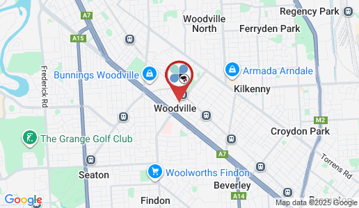 Woodville google map
