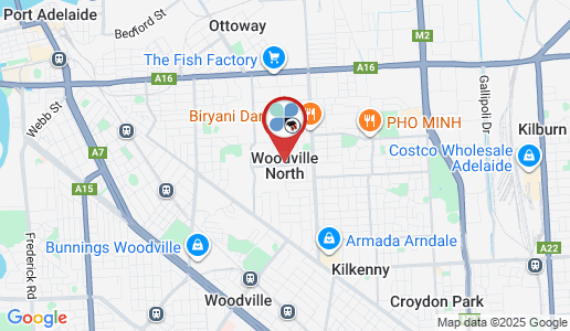 Woodville North google map