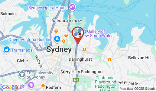 Woolloomooloo google map