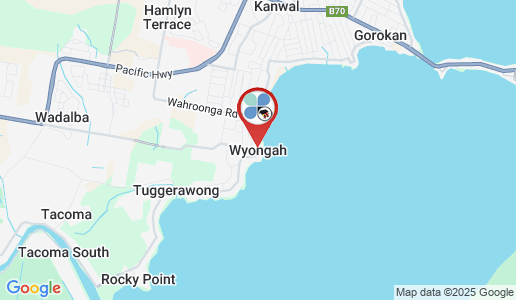 Wyongah google map