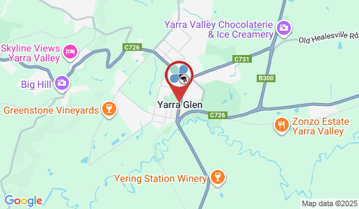 Yarra Glen google map