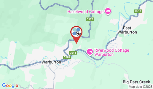 Yarra Ranges google map