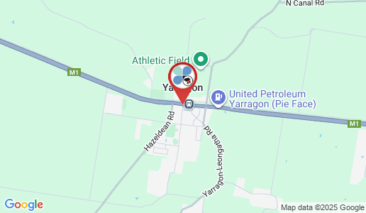 Yarragon google map