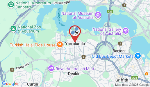 Yarralumla google map