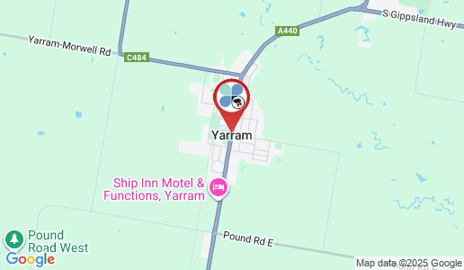 Yarram google map