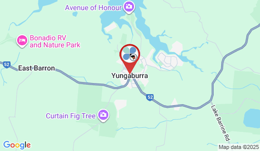 Yungaburra google map